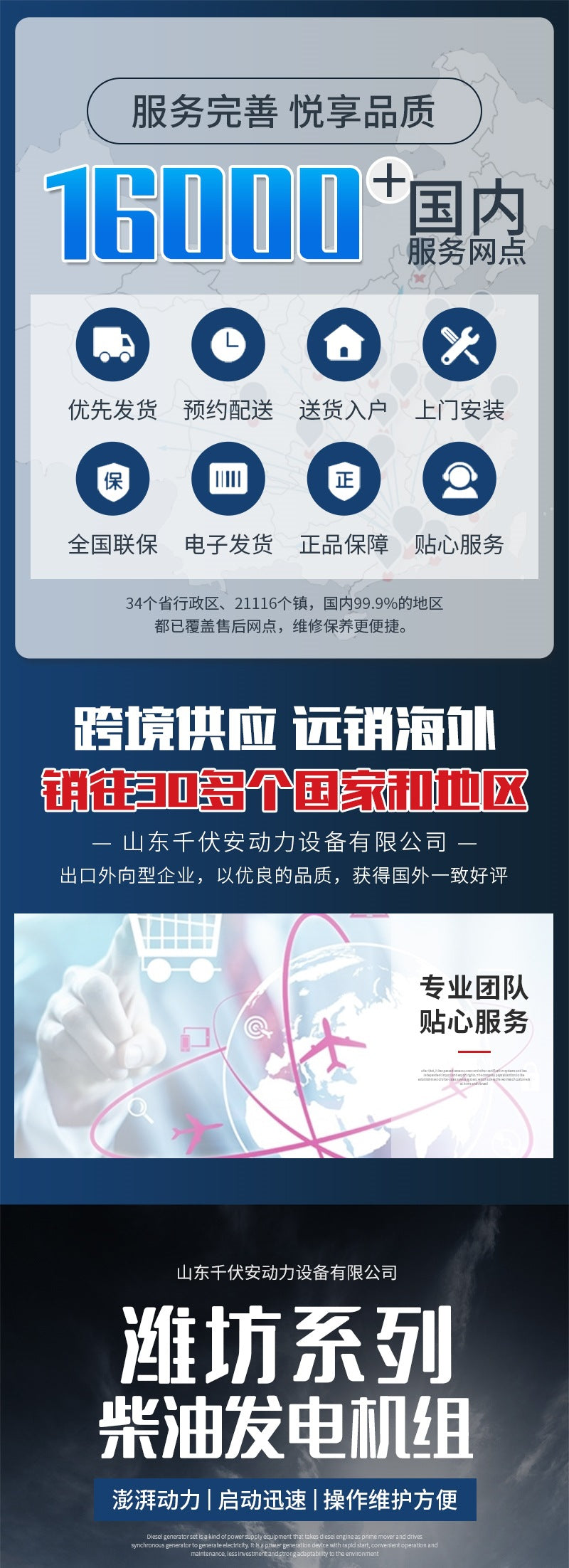 30kw Generator Set Reserve for Farm30Kilowatt Weifang Diesel Generator Set Small Emergency Generator