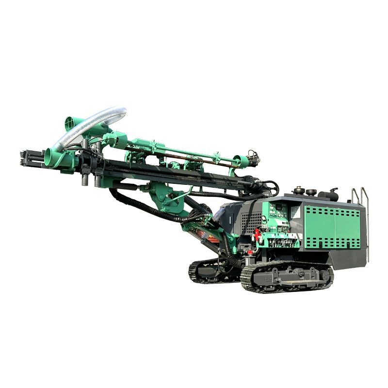 Crawler Mounted Pneumatic DTH Drilling Rig Open-air blasting integrated down-the-hole drilling rig Dust Removal Spiral Down The Hole Drill Rig